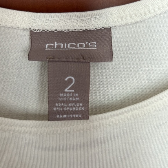 Chicos size 2 tank top - Picture 2 of 2